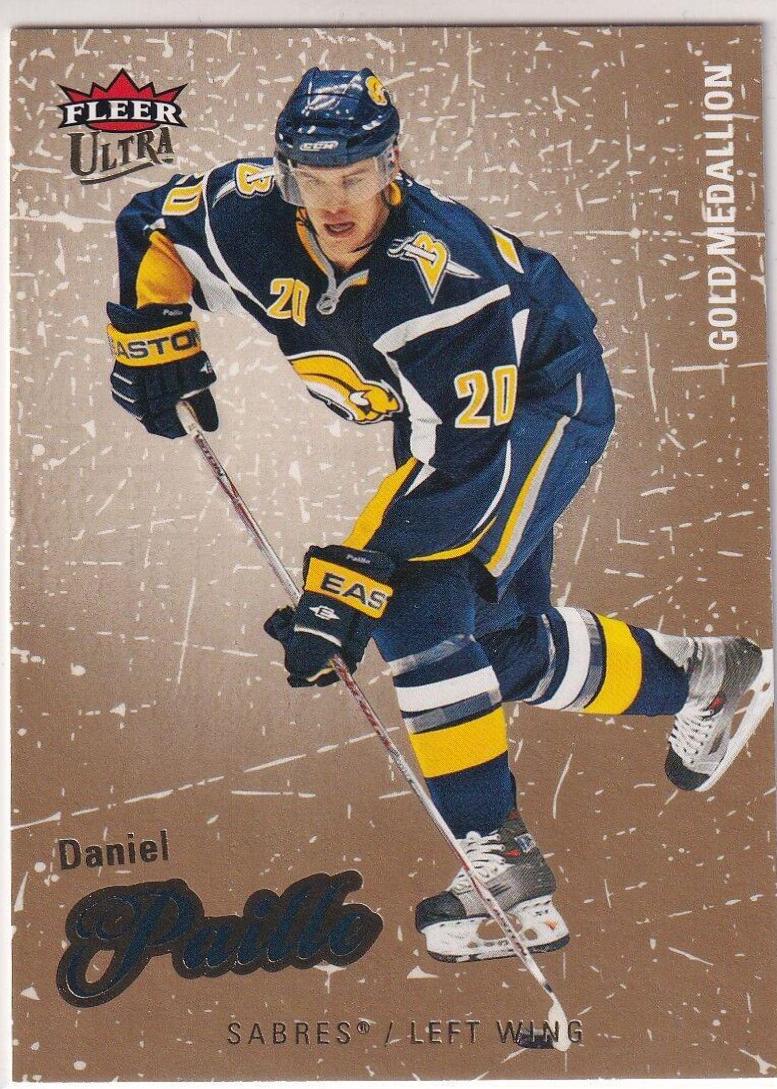 Daniel Paille #20 Hockey Cards 2008 Ultra