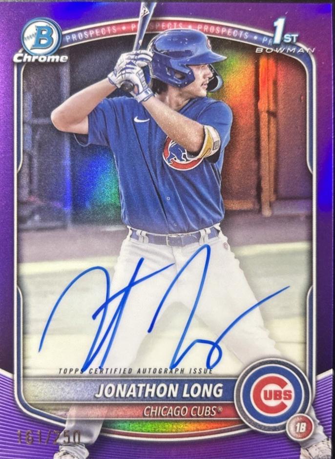 Jonathon Long [Purple] #CPA-JLG