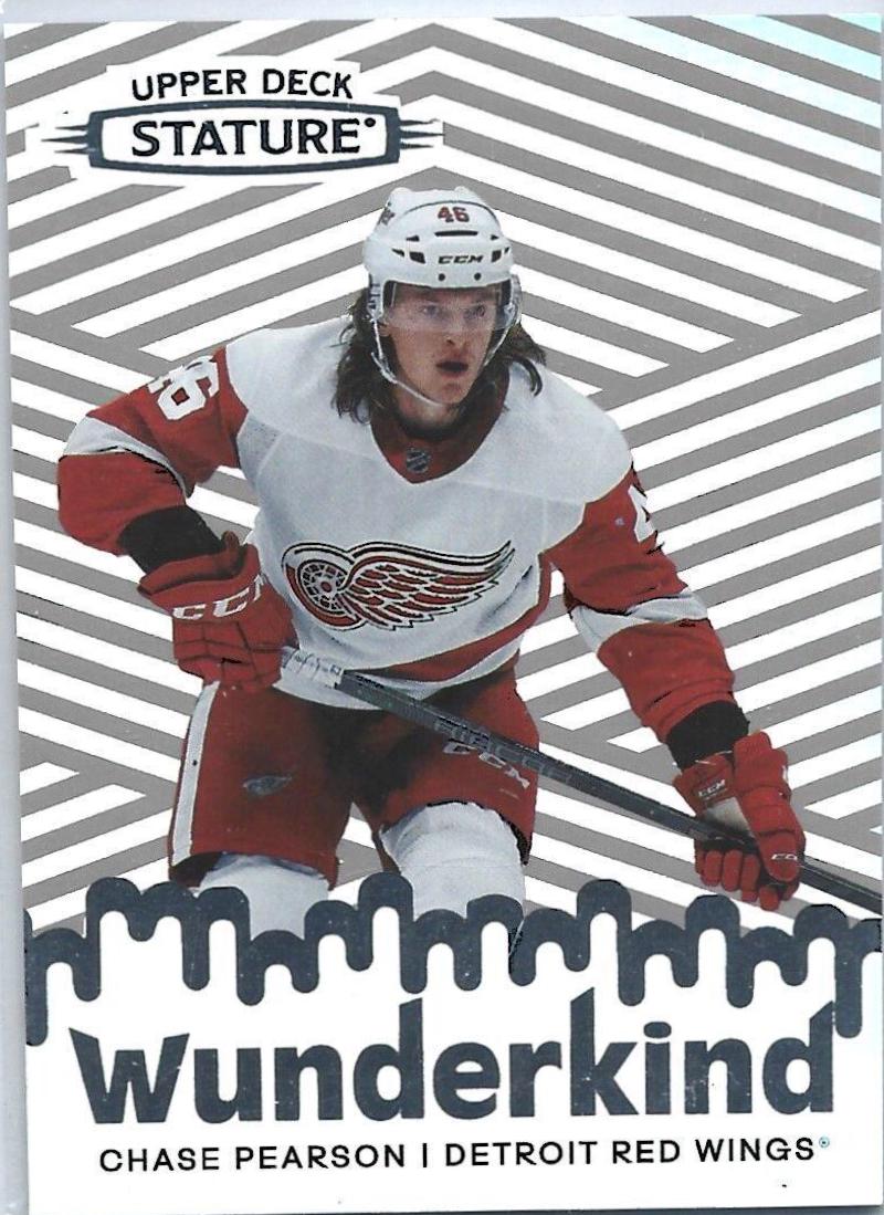 Chase Pearson #W-12 Hockey Cards 2022 Upper Deck Stature Wunderkind