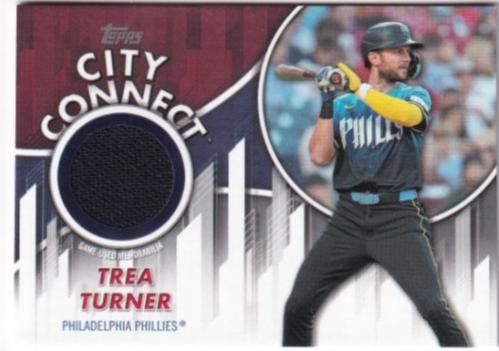 Trea Turner #CC2-TT 2026 Topps Series 2 City Connect Swatch Baseball