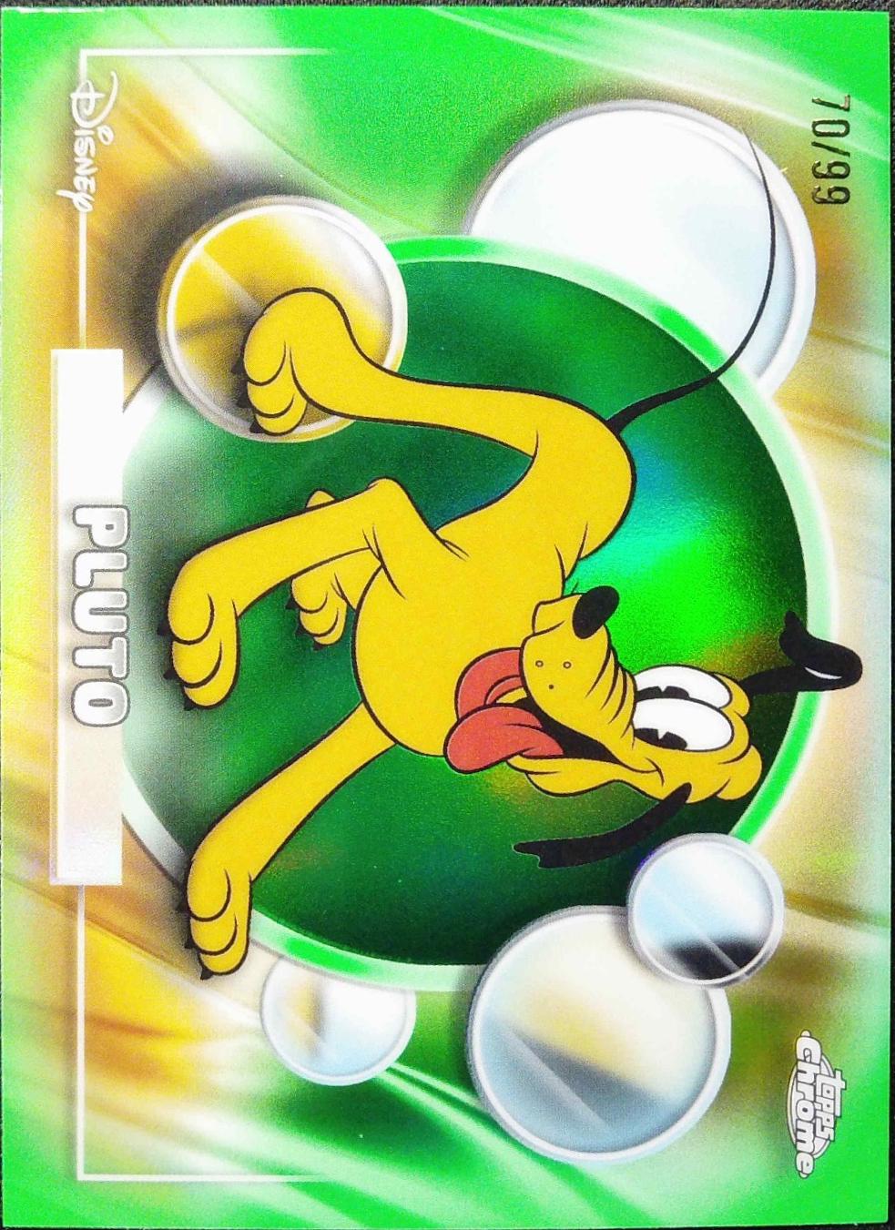 Pluto [Green Wave] #53 Prices | 2026 Topps Chrome Disney