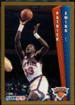 Patrick Ewing #150 Basketball Cards 1992 Fleer