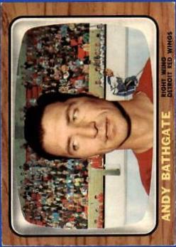 Andy Bathgate #44 Hockey Cards 1966 Topps