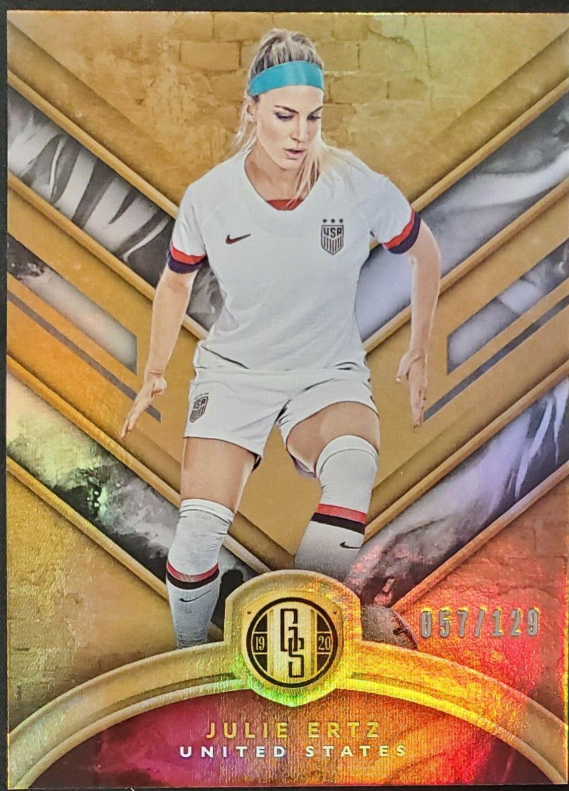 Julie Ertz #9 Soccer Cards 2019 Panini Gold Standard