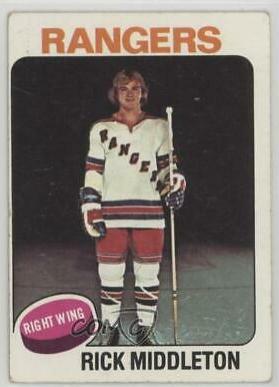 Rick Middleton #37 Hockey Cards 1975 Topps