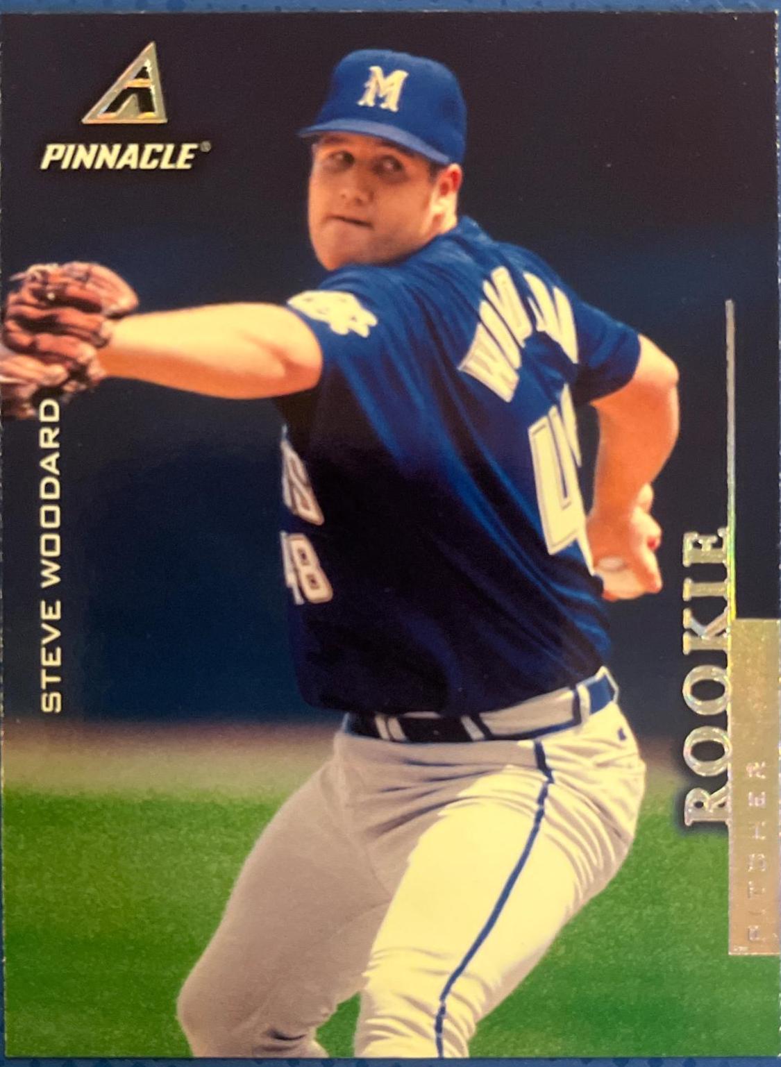 Steve Woodard #166 Baseball Cards 1998 Pinnacle