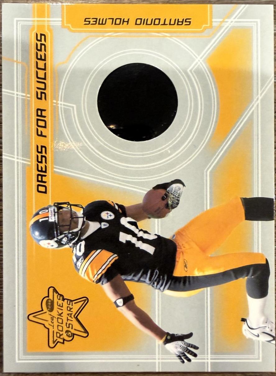 Santonio Holmes #DS-21 2006 Leaf Rookies & Stars Dress For Success Football