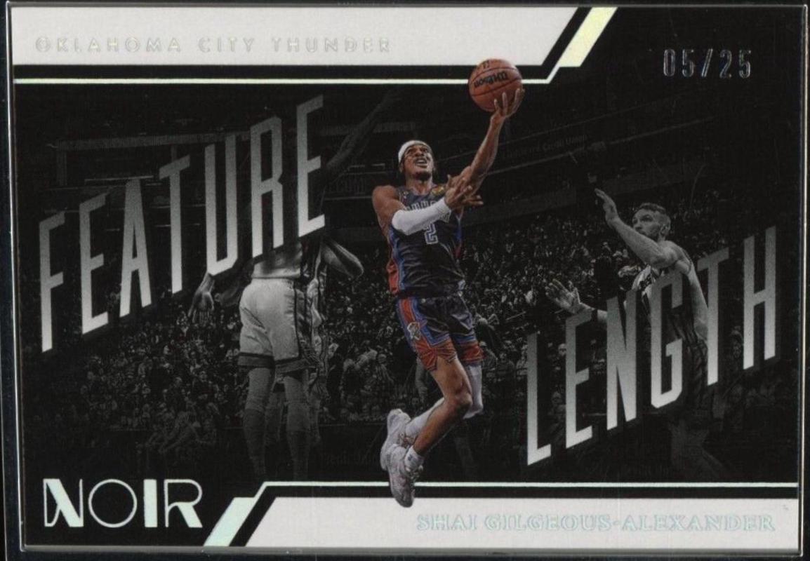 Shai Gilgeous-Alexander #253 2022-23 Panini Noir Basketball