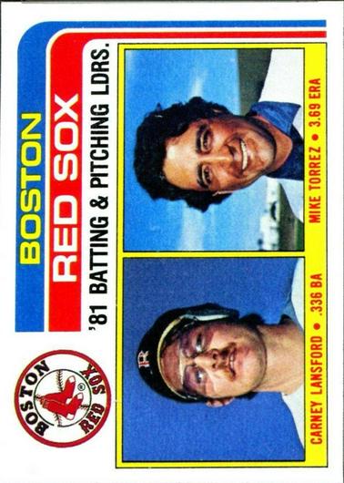 Red Sox Leaders #786 Cover Art