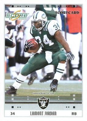 LaMont Jordan [Scorecard] #198
