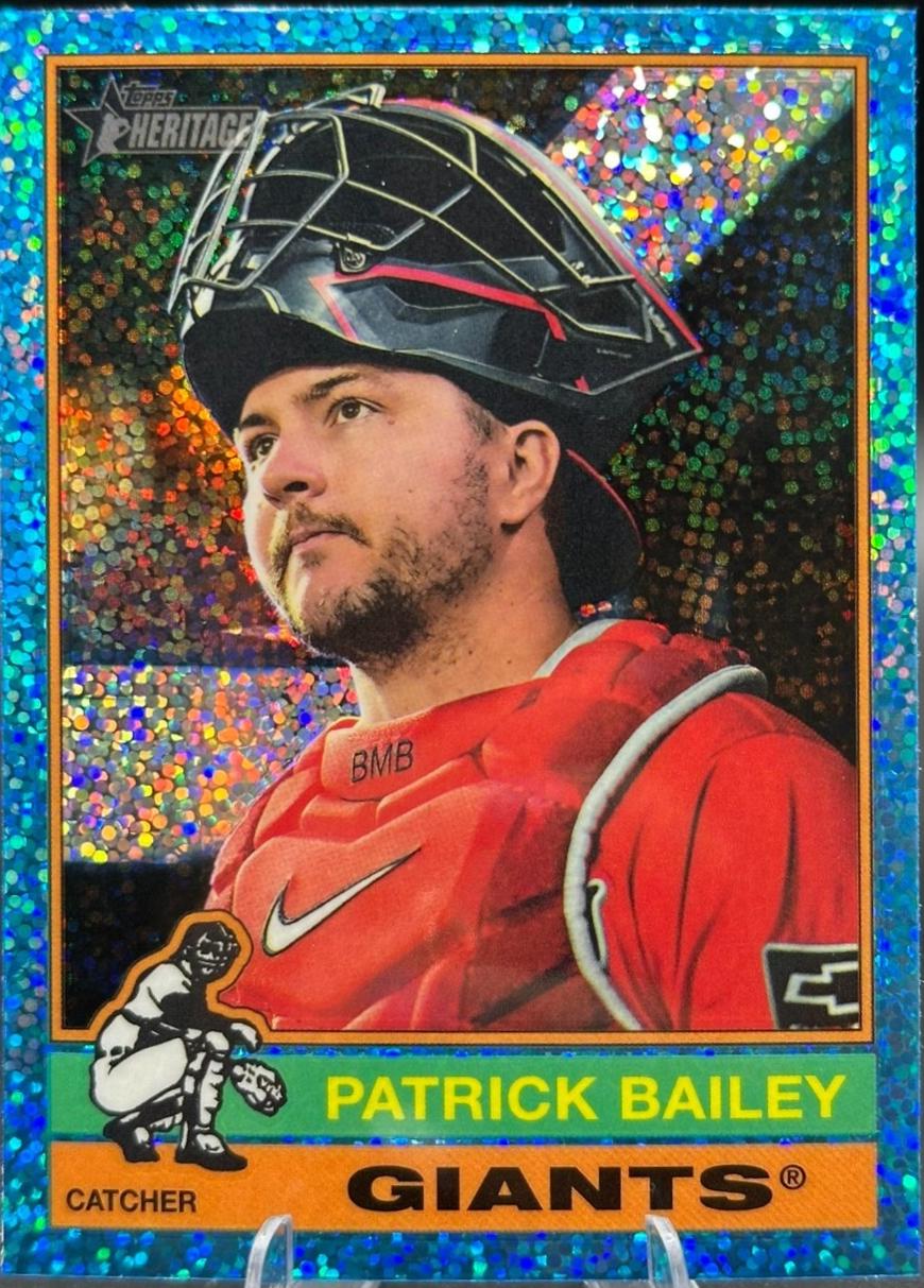 Patrick Bailey [Blue Sparkle Variation] #264
