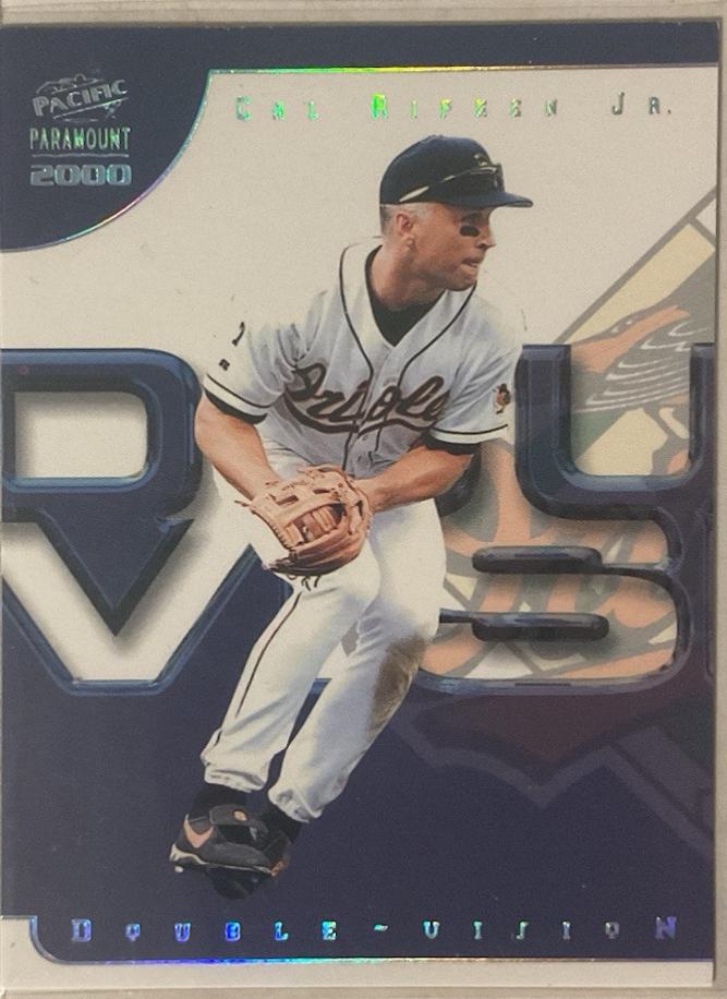 Cal Ripken Jr. #2 Baseball Cards 2000 Pacific Paramount Double Vision