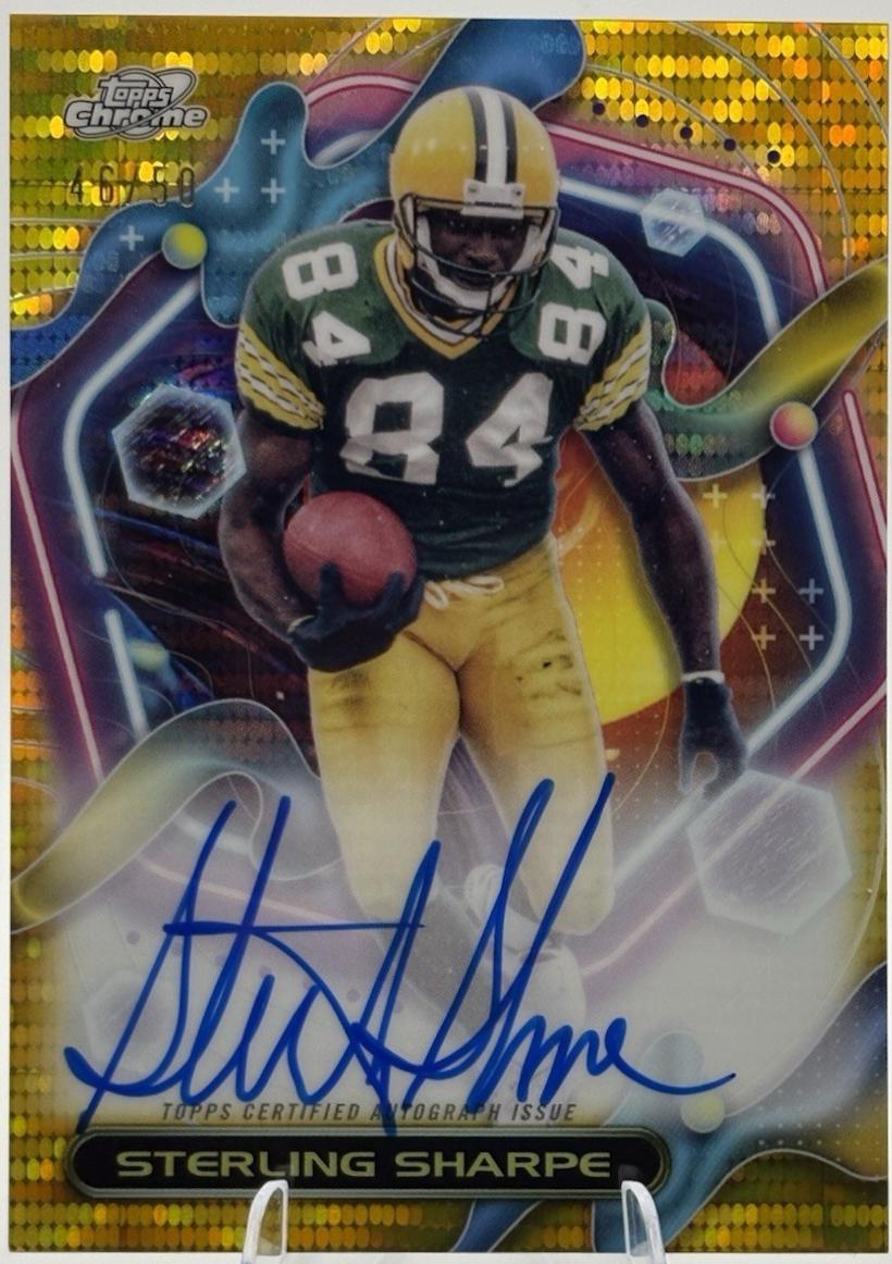 Sterling Sharpe [Gold Interstellar Refractor] #CCA-SS