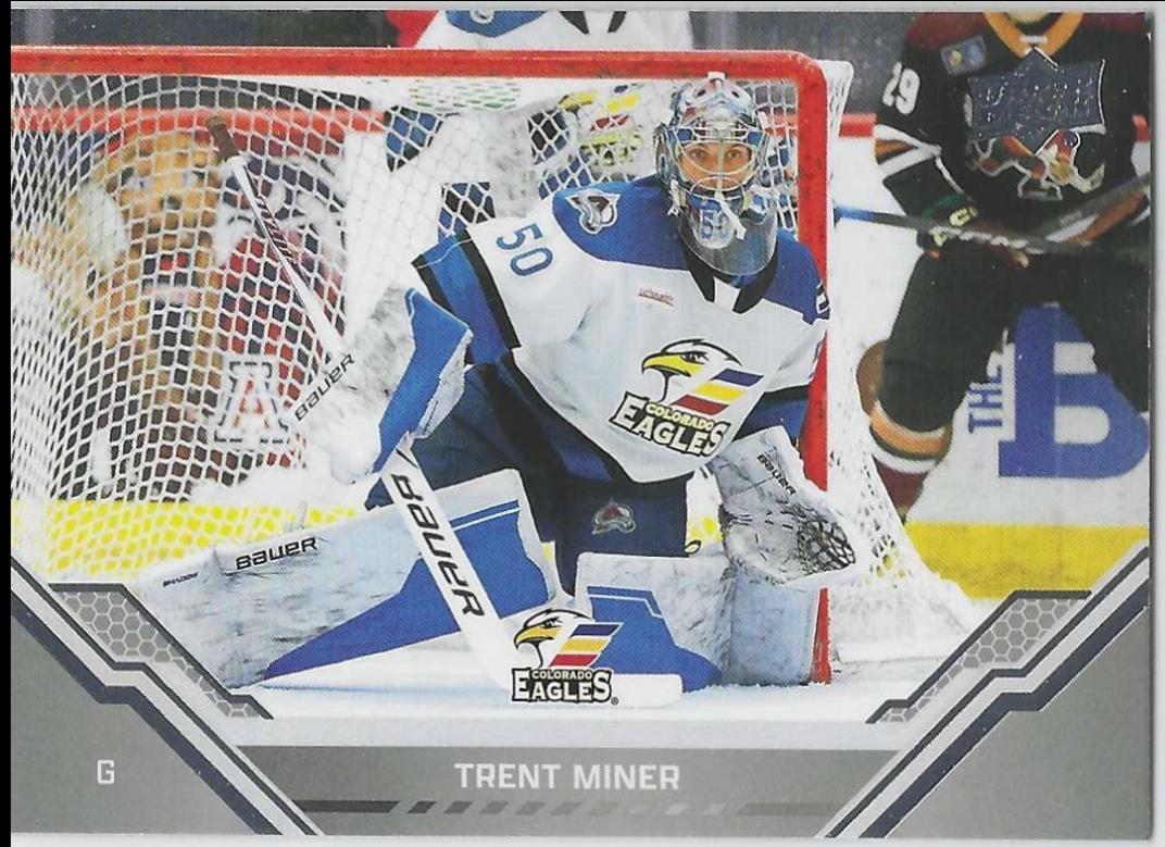 Trent Miner #38 2025-26 Upper Deck AHL Hockey