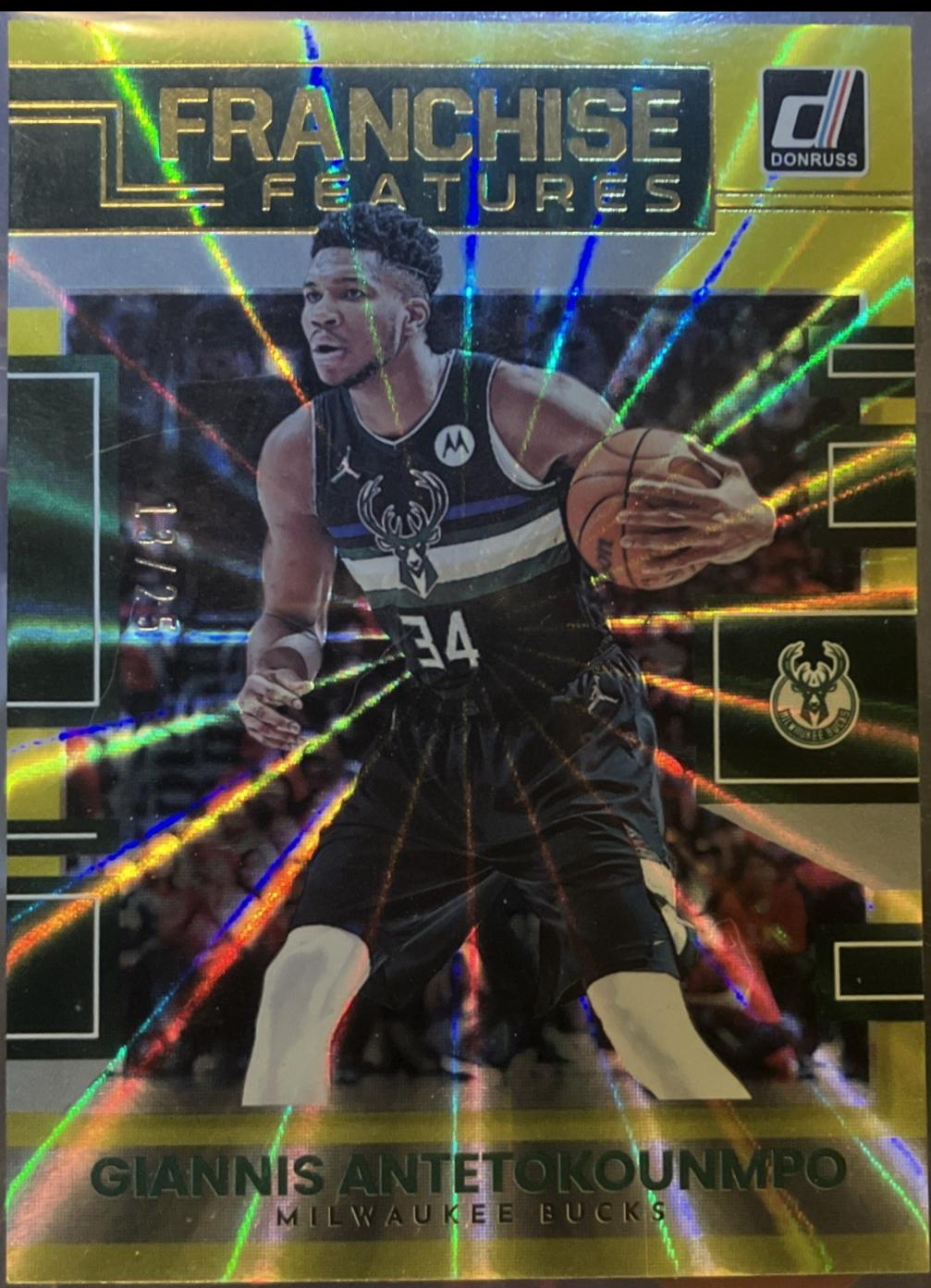 Giannis Antetokounmpo [Yellow Laser] #10