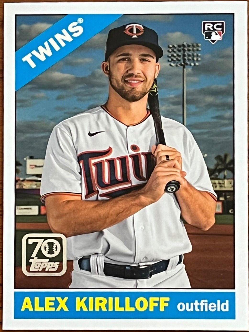 Alex Kirilloff #70YT-16 Baseball Cards 2021 Topps 70 Years of Baseball