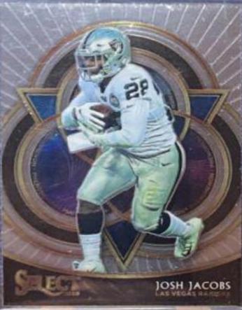 Josh Jacobs Football Cards 2020 Panini Select Phenomenon