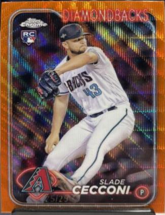 Slade Cecconi [Orange Wave Refractor] #77