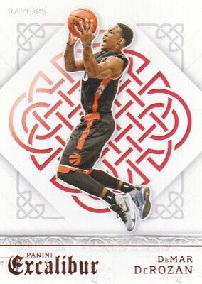DeMar DeRozan #1 Basketball Cards 2015 Panini Excalibur