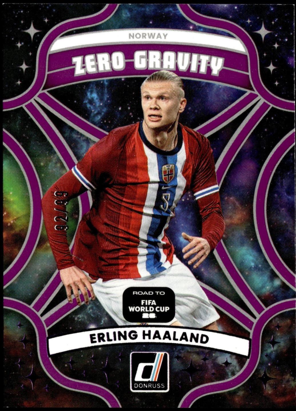 Erling Haaland [Purple] #2 Prices | 2025 Panini Donruss Road to