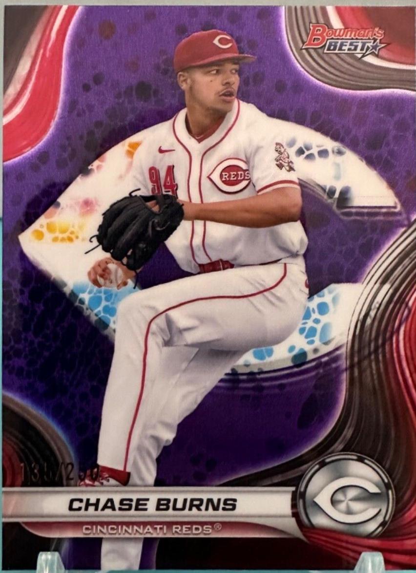 Chase Burns [Purple Mojo Refractor] #TP-28