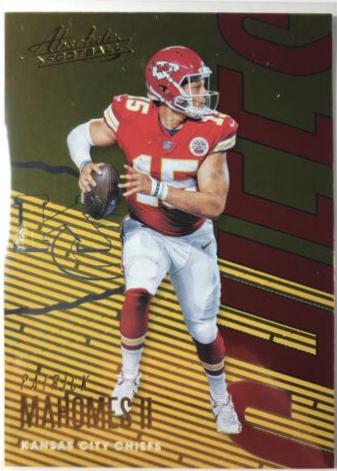 Patrick Mahomes II #38 2019 Panini Absolute Football