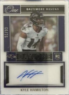 Kyle Hamilton #107 2022 Panini One Football