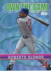 Roberto Alomar #OG2 Baseball Cards 2002 Topps Own the Game Prices