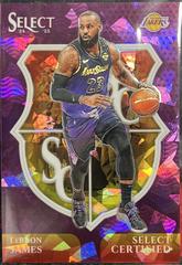 1*5様 PURPLE PRIZM /50 LEBRON JAMES LeBron James [Purple Cracked Ice Prizm] #5 Prices | 2024 Panini
