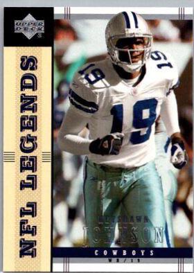 Keyshawn Johnson #25 Football Cards 2004 Upper Deck Legends
