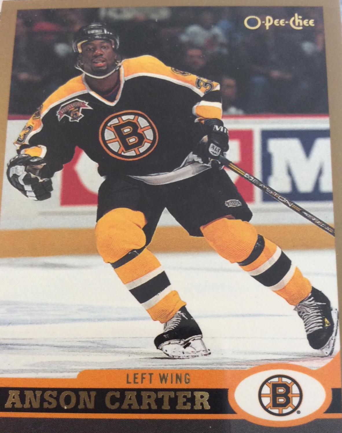 Anson Carter #203 Hockey Cards 1999 O-Pee-Chee