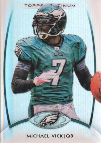 Michael Vick #11 Football Cards 2012 Topps Platinum
