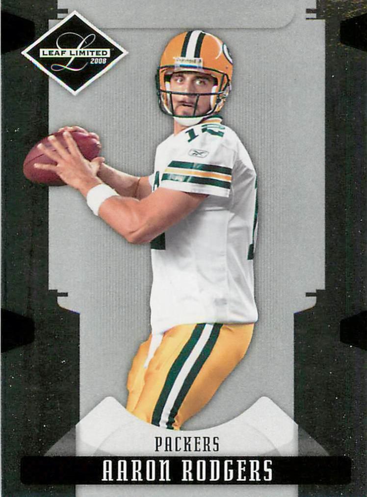 Aaron Rodgers #37 Football Cards 2008 Leaf Limited