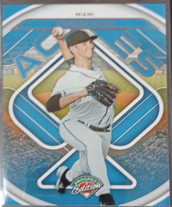 Thomas White #5 Baseball Cards 2024 Panini Prospect Edition Aces