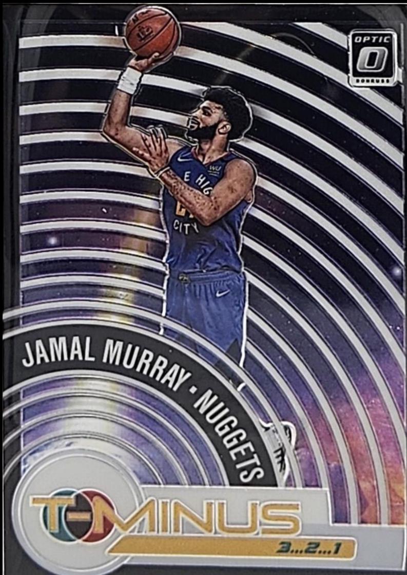 Jamal Murray #4 Basketball Cards 2020 Panini Donruss Optic T Minus 3 2 1