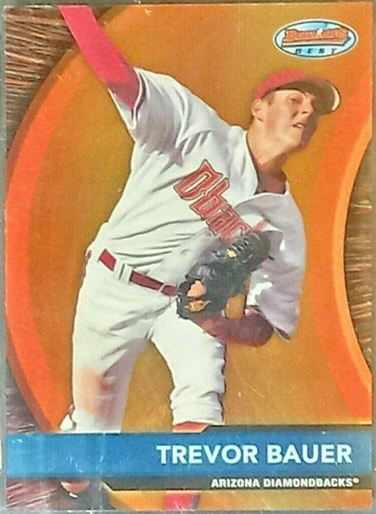 Trevor Bauer #BBP1 Baseball Cards 2012 Bowman's Best Prospects