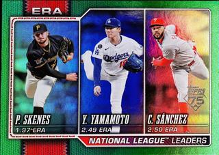 National League Leaders ERA