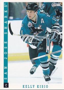Kelly Kisio #27 Hockey Cards 1993 Score