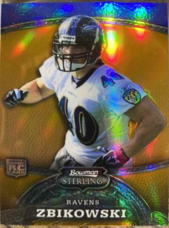 Tom Zbikowski [Gold Refractor] #41