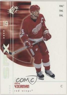 Steve Yzerman #26 Hockey Cards 2002 SPx