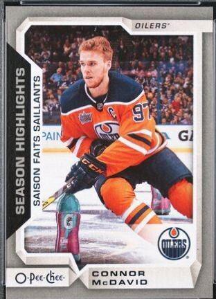 Connor McDavid #554 2018 O Pee Chee Hockey