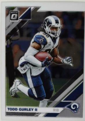 Todd Gurley II #54 Football Cards 2019 Donruss Optic