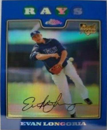 Evan Longoria [Blue Refractor] #193