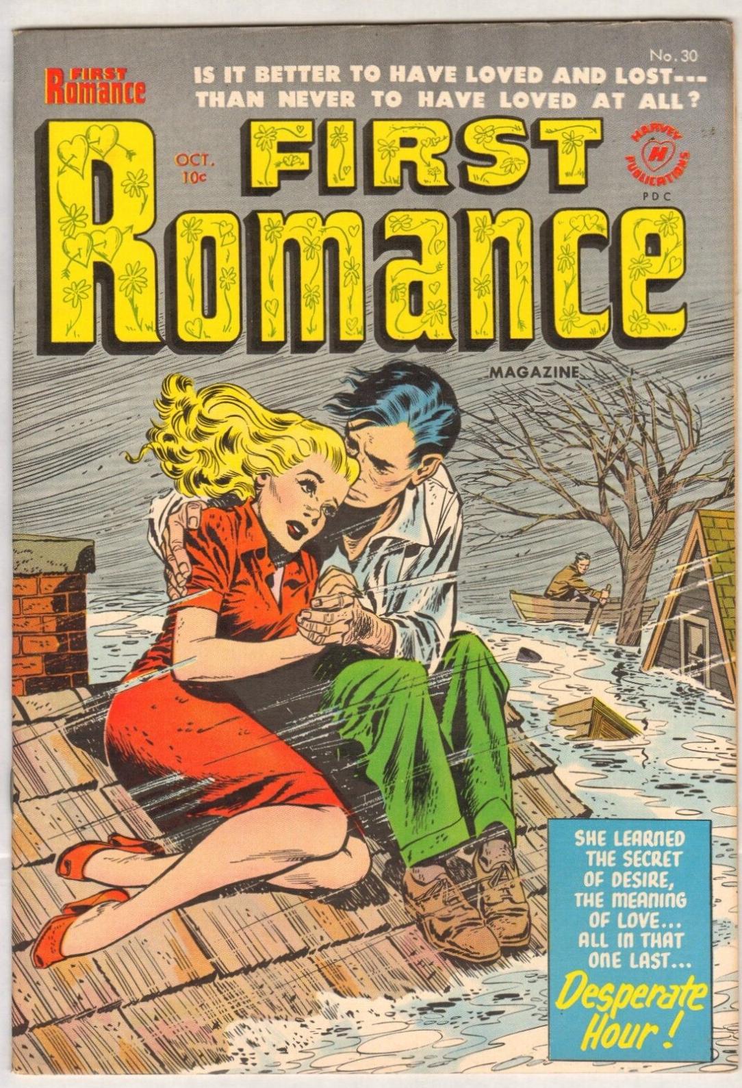 First Romance Magazine #30 (1954) Comic Books First Romance Magazine