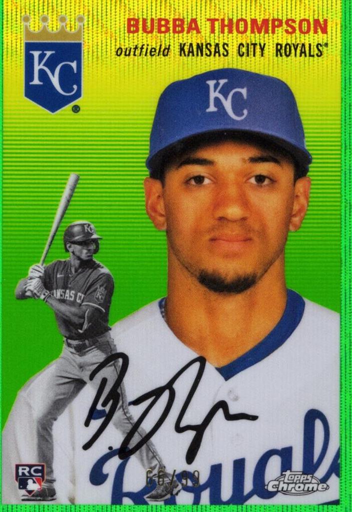 Bubba Thompson [Green Wave Refractor] #62