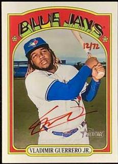 Vladimir Guerrero Jr. Real One Autographs