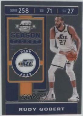 Rudy Gobert #60 2019-20 Panini Contenders Optic Basketball