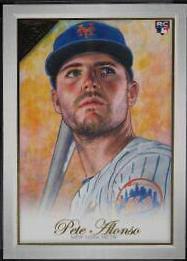 Pete Alonso #24 Baseball Cards 2019 Topps Gallery