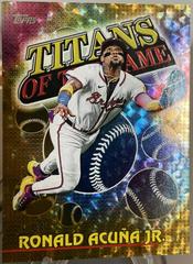 Ronald Acuna Jr. [Gold] #TOG-7 Prices | 2026 Topps Titans Of The