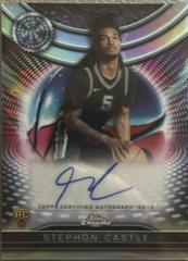 Stephon Castle [Refractor] #TCRA-SC Prices | 2024 Topps Chrome
